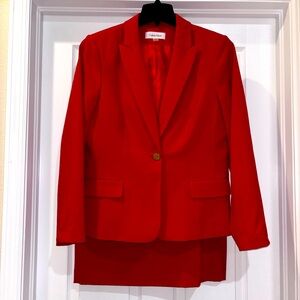 Calvin Klein Red Blazer